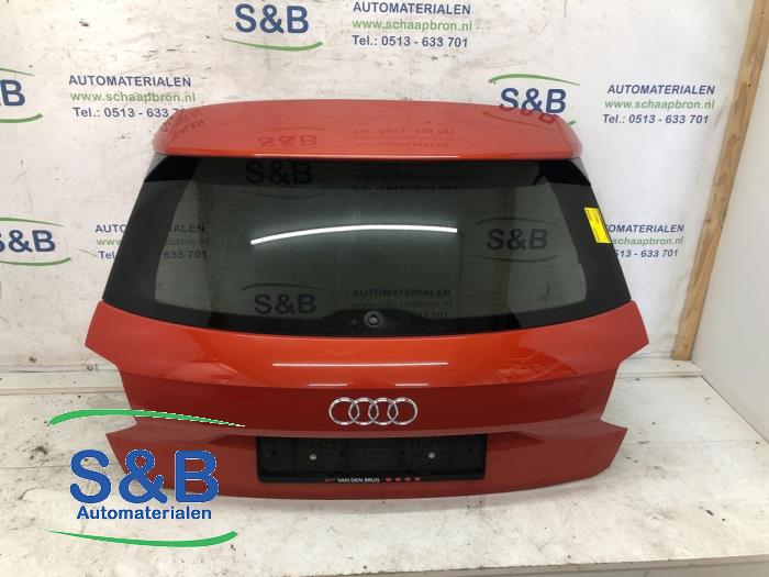 Achterklep van een Audi Q2 (GAB/GAG) 1.4 TFSI 16V 2018
