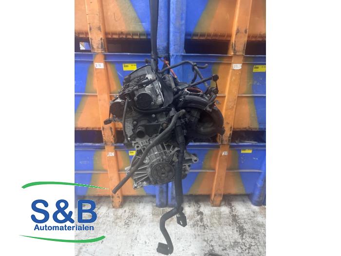 Motor van een Volkswagen Polo V (6R) 1.4 16V 2010