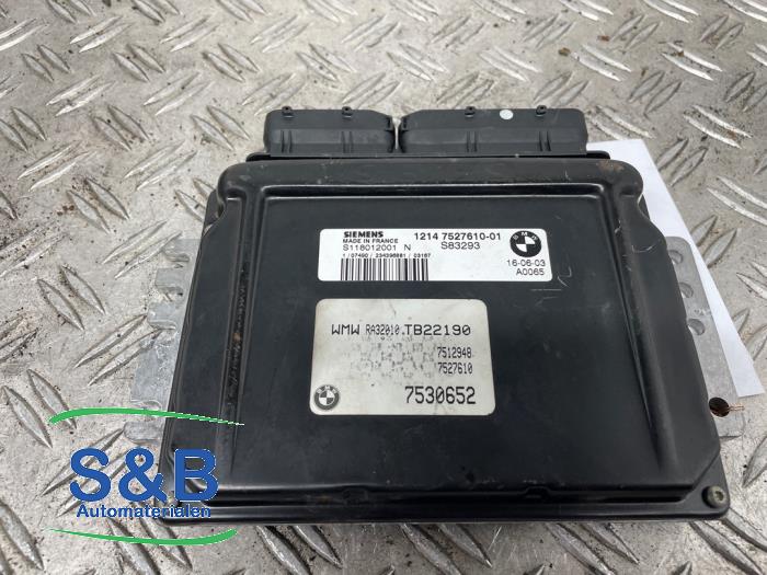 Inspuitcomputer van een MINI Mini One/Cooper (R50) 1.6 16V One 2003