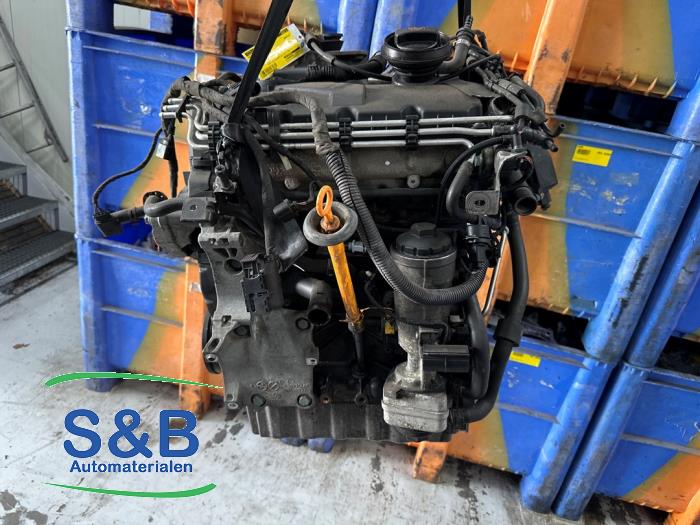Gebruikte Motor Volkswagen Passat (3C2) 1.9 TDI Prijs € 325,00 Margeregeling aangeboden door Schaap & Bron