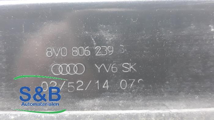 Paravent van een Audi A3 Sportback (8VA/8VF) 1.4 TFSI 16V e-tron 2015