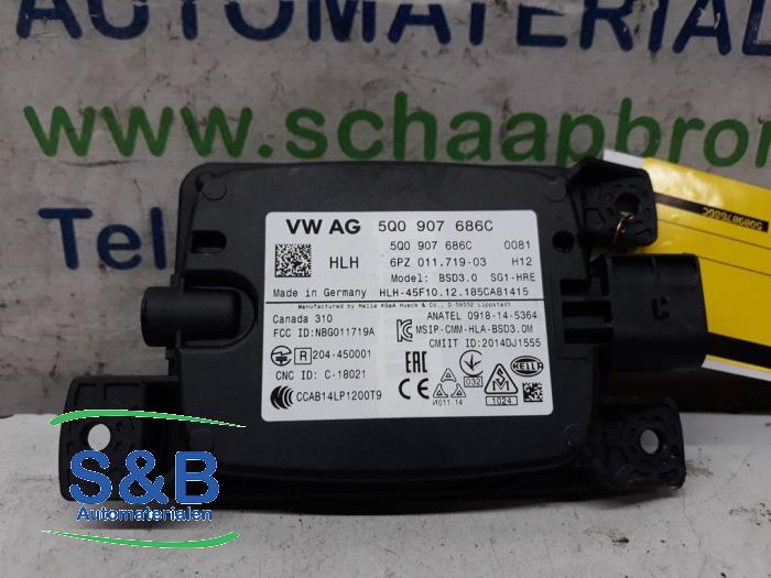 Dode hoek sensor van een Volkswagen Golf VII (AUA) 2.0 GTI 16V Performance Package 2019