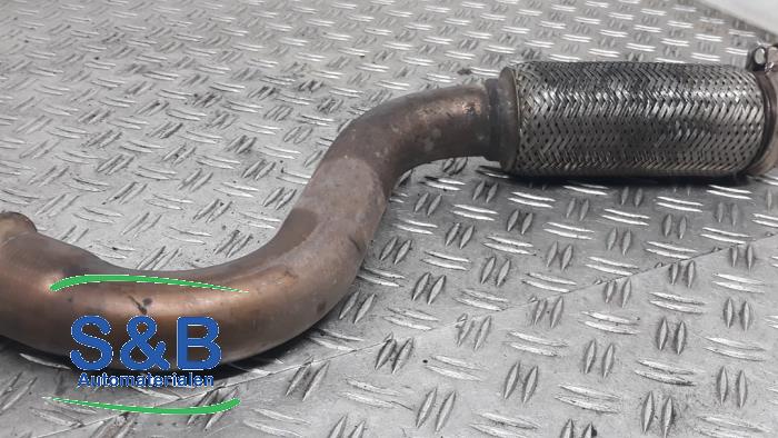 Gebruikte Voorpijp Uitlaat Peugeot 307 (3A/C/D) 1.6 HDi 16V Prijs € 35,00 Margeregeling aangeboden door Schaap & Bron