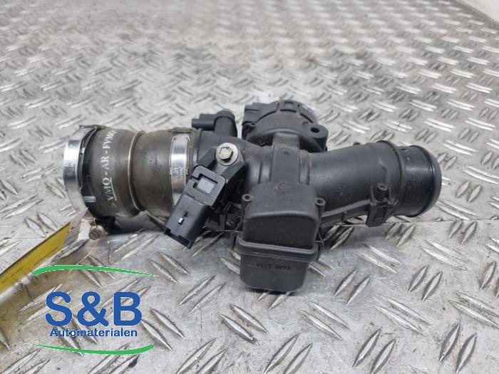 Gebruikte Gasklephuis Peugeot 307 (3A/C/D) 1.6 HDi 16V Prijs € 50,00 Margeregeling aangeboden door Schaap & Bron