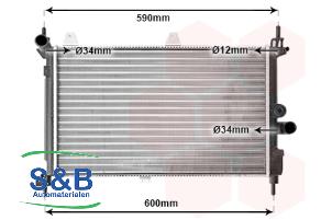 Nieuwe Radiateur Opel Astra F (56/57) 1.7 TDS Prijs € 114,65 Inclusief btw aangeboden door Schaap & Bron