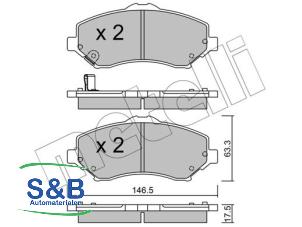 Nieuwe Remblok voor Jeep Wrangler Prijs € 57,63 Inclusief btw aangeboden door Schaap & Bron