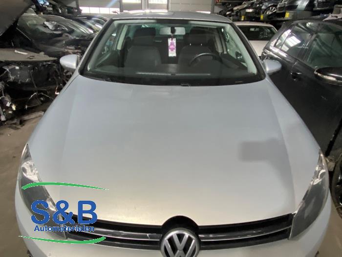 Motorkap van een Volkswagen Golf VI (5K1) 1.4 TSI 122 16V 2009