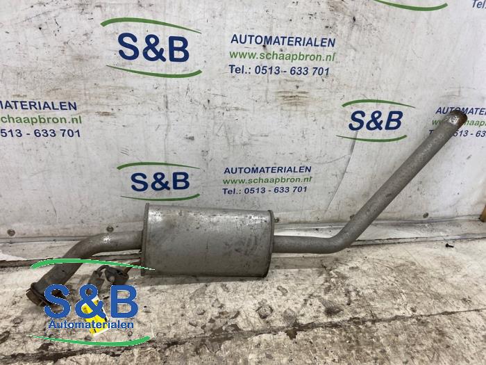 Gebruikte Uitlaat Einddemper Volkswagen Transporter/Caravelle T4 2.4 D Prijs € 90,00 Margeregeling aangeboden door Schaap & Bron
