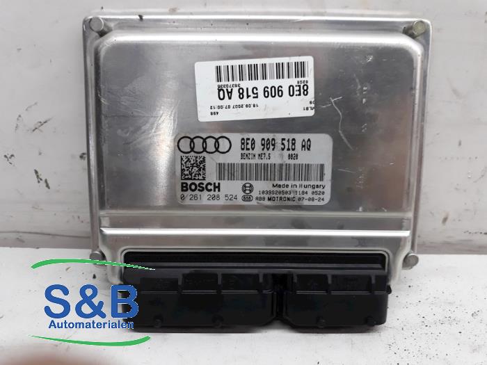 Gebruikte Computer Motormanagement Audi A4 Avant Quattro (B7) 1.8 T 20V Prijs € 125,00 Margeregeling aangeboden door Schaap & Bron