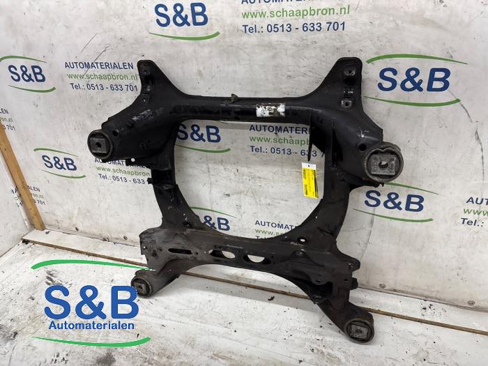 Subframe van een Audi Q7 (4LB) 3.0 TDI V6 24V 2007