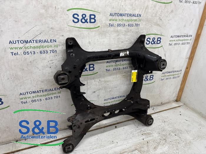 Subframe van een Audi Q7 (4LB) 3.0 TDI V6 24V 2007