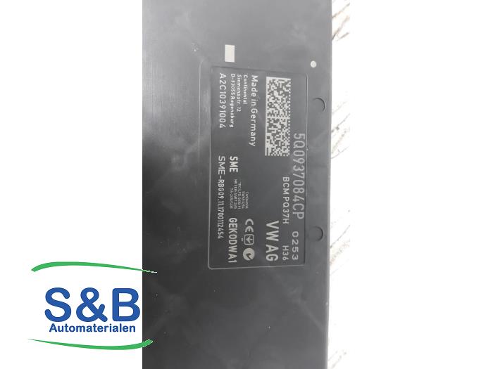 Computer Body Control van een Volkswagen Golf VII (AUA) 1.5 TSI Evo BlueMotion 16V 2018