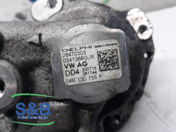 Hogedrukpomp van een Audi A1 (8X1/8XK) 1.4 TDI Ultra 12V 2015