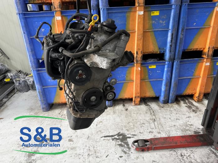 Motor van een Volkswagen Polo IV (9N1/2/3) 1.2 12V 2007