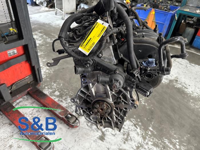 Motor van een Volkswagen Polo IV (9N1/2/3) 1.2 12V 2007