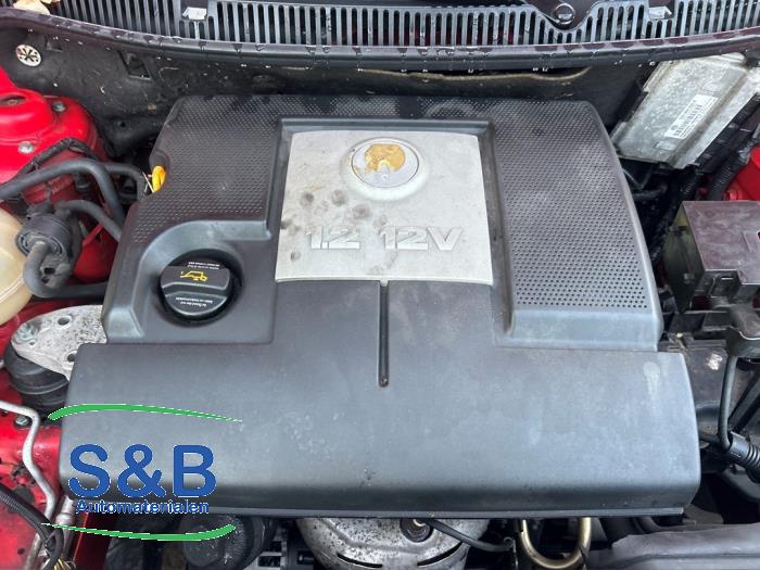 Motor van een Volkswagen Polo IV (9N1/2/3) 1.2 12V 2006