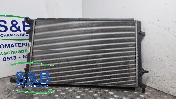 Gebruikte Radiateur Volkswagen Eos (1F7/F8) 2.0 FSI 16V Prijs € 34,99 Margeregeling aangeboden door Schaap & Bron