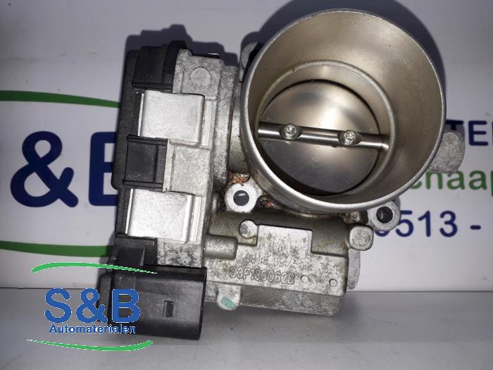 Gebruikte Gasklephuis Volkswagen Polo V (6R) 1.4 TSI 16V BlueGT Prijs € 139,99 Margeregeling aangeboden door Schaap & Bron