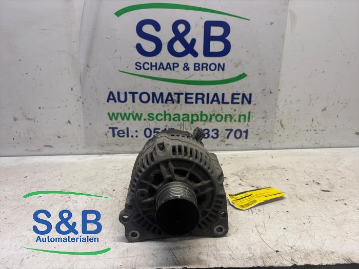 Gebruikte Alternator Volkswagen Caddy II (9K9A) 1.9 TDI Prijs € 50,00 Margeregeling aangeboden door Schaap & Bron