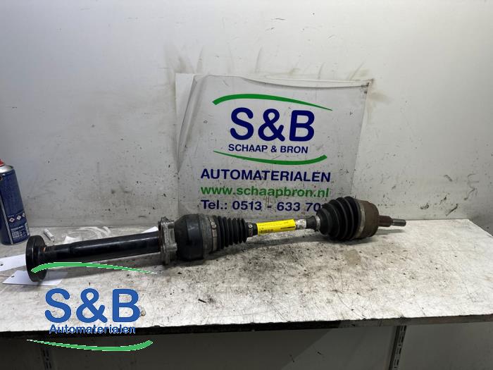 Gebruikte Steekas rechts-voor Volkswagen Transporter T6 2.0 TDI 150 Prijs € 150,00 Margeregeling aangeboden door Schaap & Bron