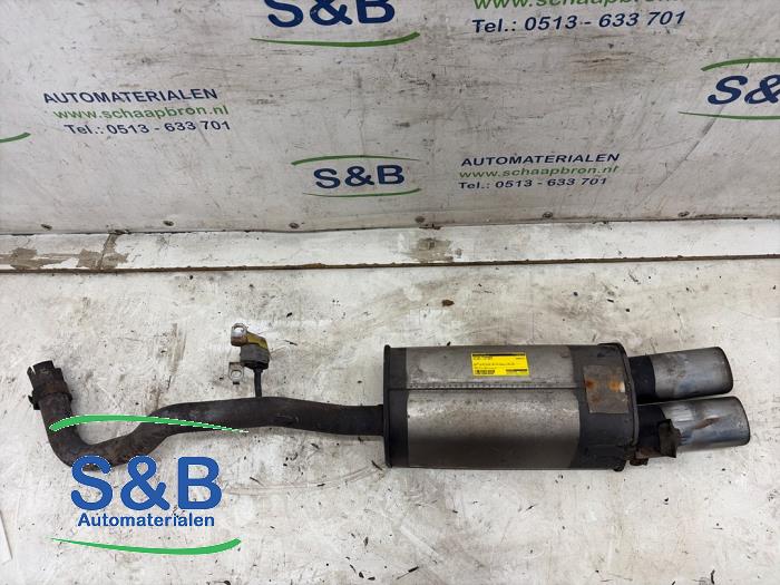 Gebruikte Uitlaat Einddemper Volkswagen Golf IV (1J1) 1.8 20V Turbo Prijs € 75,00 Margeregeling aangeboden door Schaap & Bron