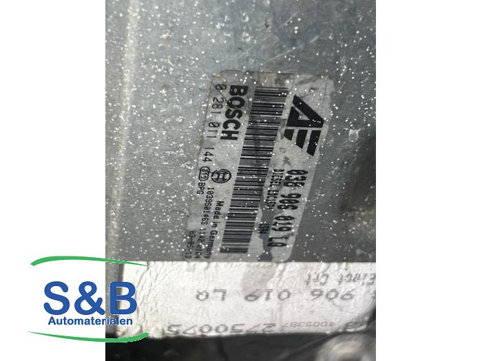 Gebruikte Computer Motormanagement Volkswagen Sharan (7M8/M9/M6) 1.9 TDI 115 Prijs € 75,00 Margeregeling aangeboden door Schaap & Bron