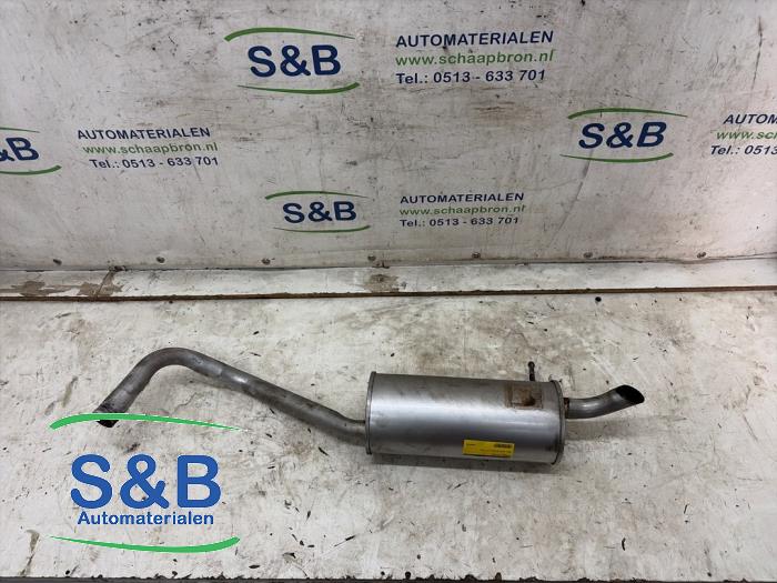 Gebruikte Uitlaat Einddemper Volkswagen Fox (5Z) 1.4 16V Prijs € 49,99 Margeregeling aangeboden door Schaap & Bron