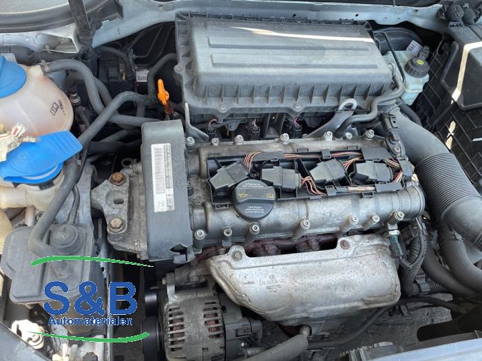 Gebruikte Versnellingsbak Volkswagen Golf VI (5K1) 1.4 16V Prijs € 550,00 Margeregeling aangeboden door Schaap & Bron