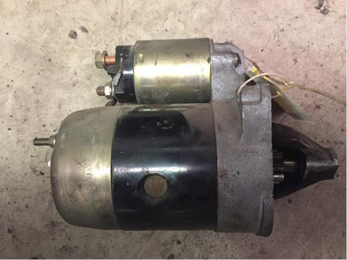 Gebruikte Startmotor Mazda 323 F (BA14) 1.5i GLX,GT 16V Prijs € 15,00 Margeregeling aangeboden door F. van den Mosselaar autodemontage
