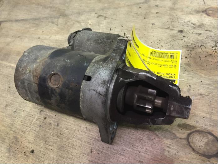 Gebruikte Startmotor Nissan Micra (K10) 1.2 Prijs € 20,00 Margeregeling aangeboden door F. van den Mosselaar autodemontage