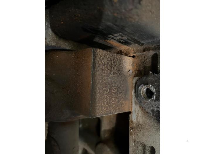 Motor van een Fiat Grande Punto (199) 1.4 2006