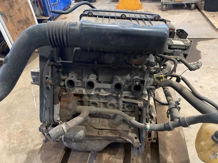 Motor van een Fiat Grande Punto (199) 1.4 2006