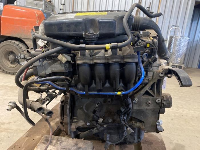Motor van een Fiat Grande Punto (199) 1.4 2006
