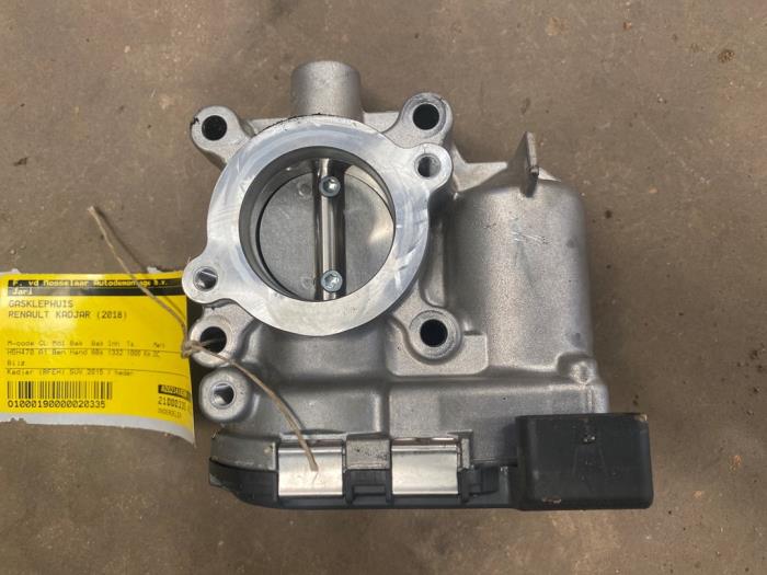 Gebruikte Gasklephuis Renault Kadjar (RFEH) 1.3 TCE 160 FAP 16V Prijs € 35,00 Margeregeling aangeboden door F. van den Mosselaar autodemontage