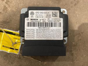 Gebruikte Airbag Module Volkswagen Polo V (6R) 1.2 12V Prijs € 15,00 Margeregeling aangeboden door F. van den Mosselaar autodemontage