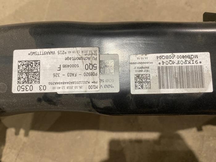 Subframe van een Volkswagen Golf VII (AUA) 2.0 R 4Motion 16V 2018