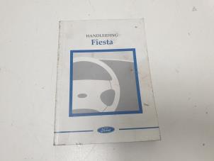 Gebruikte Instructie Boekje Ford Fiesta 4 Prijs € 10,00 Margeregeling aangeboden door F. van den Mosselaar autodemontage