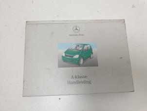 Gebruikte Instructie Boekje Mercedes A (W168) Prijs € 10,00 Margeregeling aangeboden door F. van den Mosselaar autodemontage