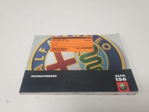 Gebruikte Instructie Boekje Alfa Romeo 156 (932) Prijs € 10,00 Margeregeling aangeboden door F. van den Mosselaar autodemontage