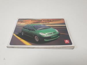 Gebruikte Instructie Boekje Citroen Xsara Picasso (CH) Prijs € 10,00 Margeregeling aangeboden door F. van den Mosselaar autodemontage