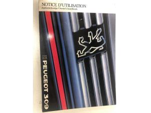 Gebruikte Instructie Boekje Peugeot 309 II (3C/3A) Prijs € 10,00 Margeregeling aangeboden door F. van den Mosselaar autodemontage