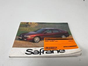 Gebruikte Instructie Boekje Renault Safrane II Prijs € 10,00 Margeregeling aangeboden door F. van den Mosselaar autodemontage