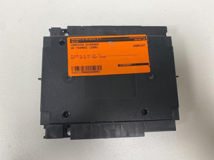Gebruikte Computer Diversen Volkswagen Touareg (7LA/7L6) 5.0 TDI V10 Prijs € 20,00 Margeregeling aangeboden door F. van den Mosselaar autodemontage