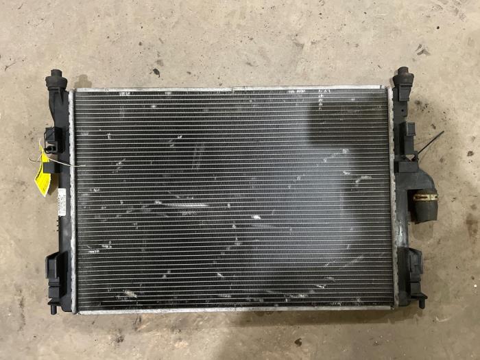Gebruikte Radiateur Dacia Sandero I (BS) 1.2 16V Prijs € 35,00 Margeregeling aangeboden door F. van den Mosselaar autodemontage
