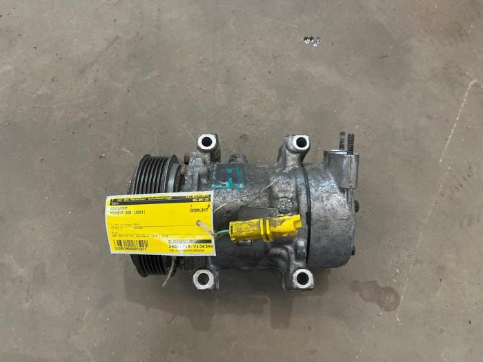 Gebruikte Aircopomp Peugeot 206 (2A/C/H/J/S) 1.4 HDi Prijs € 50,00 Margeregeling aangeboden door F. van den Mosselaar autodemontage