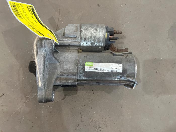 Gebruikte Startmotor Peugeot 207/207+ (WA/WC/WM) 1.4 Prijs € 35,00 Margeregeling aangeboden door F. van den Mosselaar autodemontage