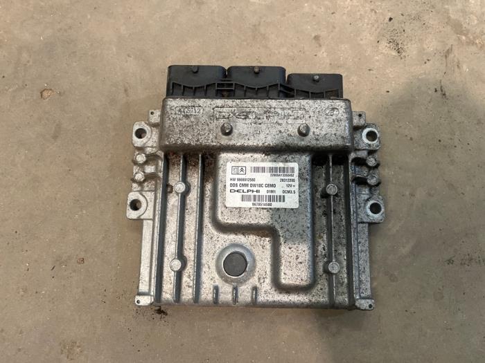 Computer Motormanagement Fiat Scudo (270), 2007 / 2016 2.0 D Multijet, Bestel, Diesel, 1.997cc, 94kW (128pk), FWD, DW10TED4; RH02, 2011-05 / 2016-07 (Gebruikt)