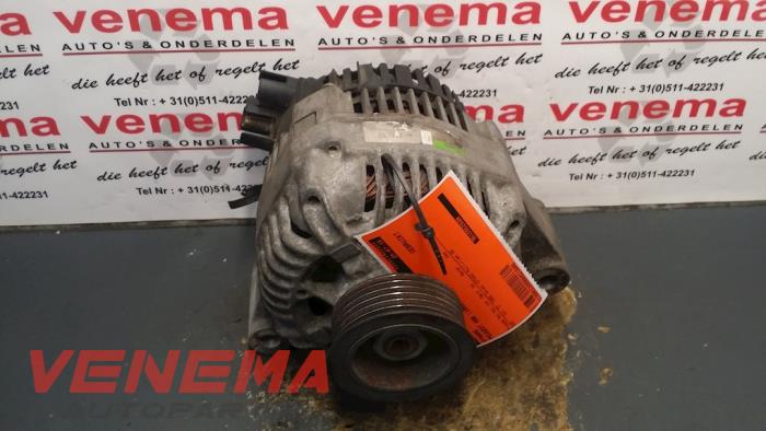 Gebruikte Dynamo Peugeot 406 (8B) 1.9 dt Prijs € 39,99 Margeregeling aangeboden door Venema Autoparts