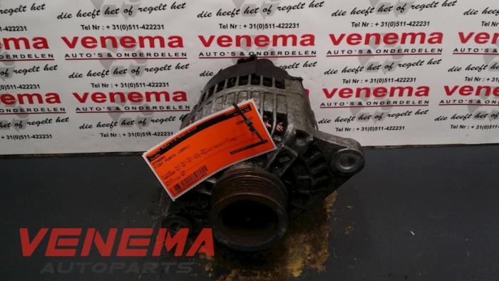 Gebruikte Alternator Fiat Punto II (188) 1.9 JTD 80 ELX 3-Drs. Prijs € 29,99 Margeregeling aangeboden door Venema Autoparts