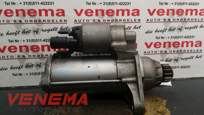 Gebruikte Startmotor Volkswagen Golf VII (AUA) 1.4 TSI 16V Prijs € 13,99 Margeregeling aangeboden door Venema Autoparts